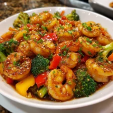 Honey Garlic Shrimp Stirfry: A Quick, Flavorful Delight!