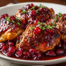 Slow Cooker Cranberry Chicken: A Delicious Dinner You'll Love!