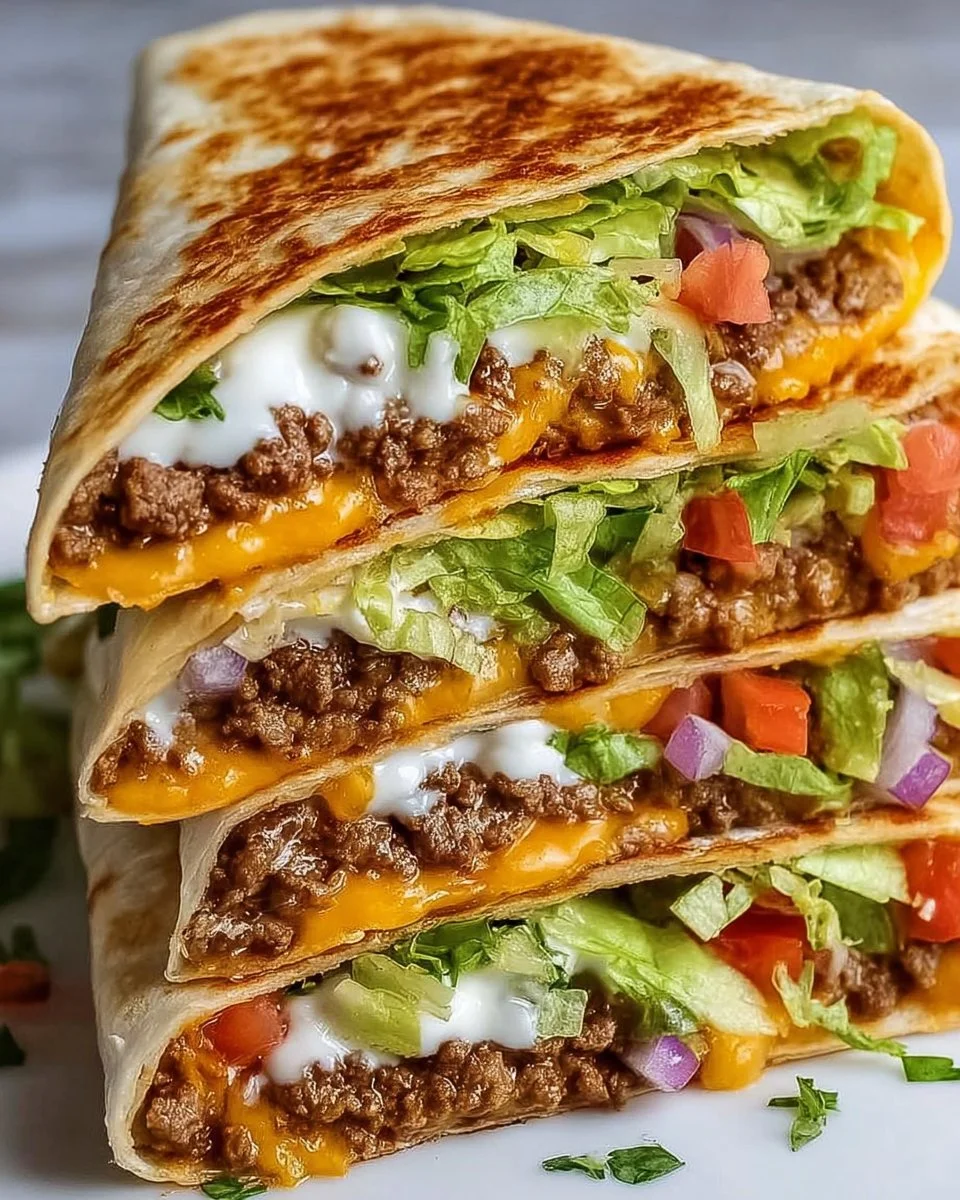 Delicious homemade Keto Crunchwraps for a guilt-free meal option