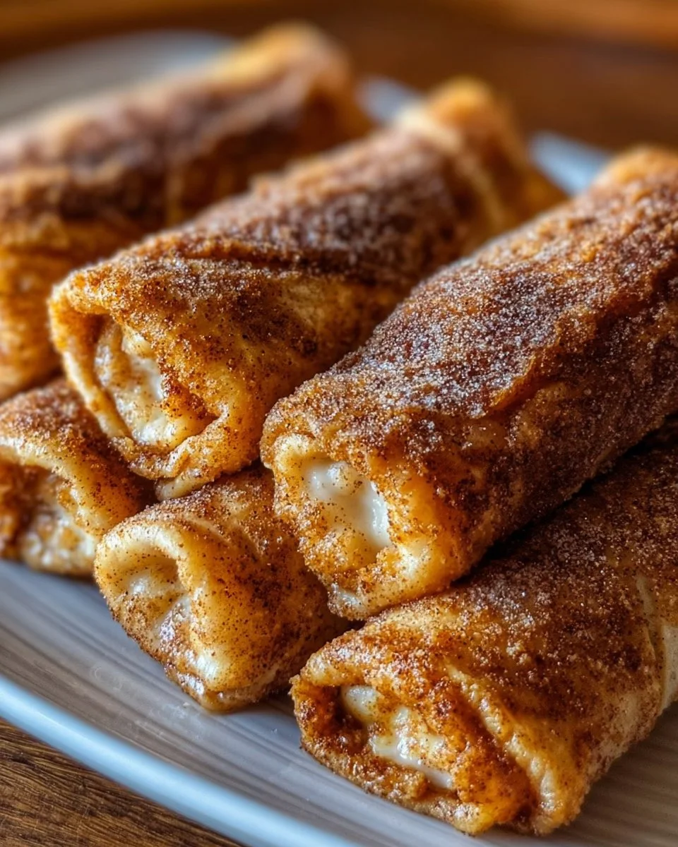 Keto cinnamon roll ups with cream cheese filling on a plate