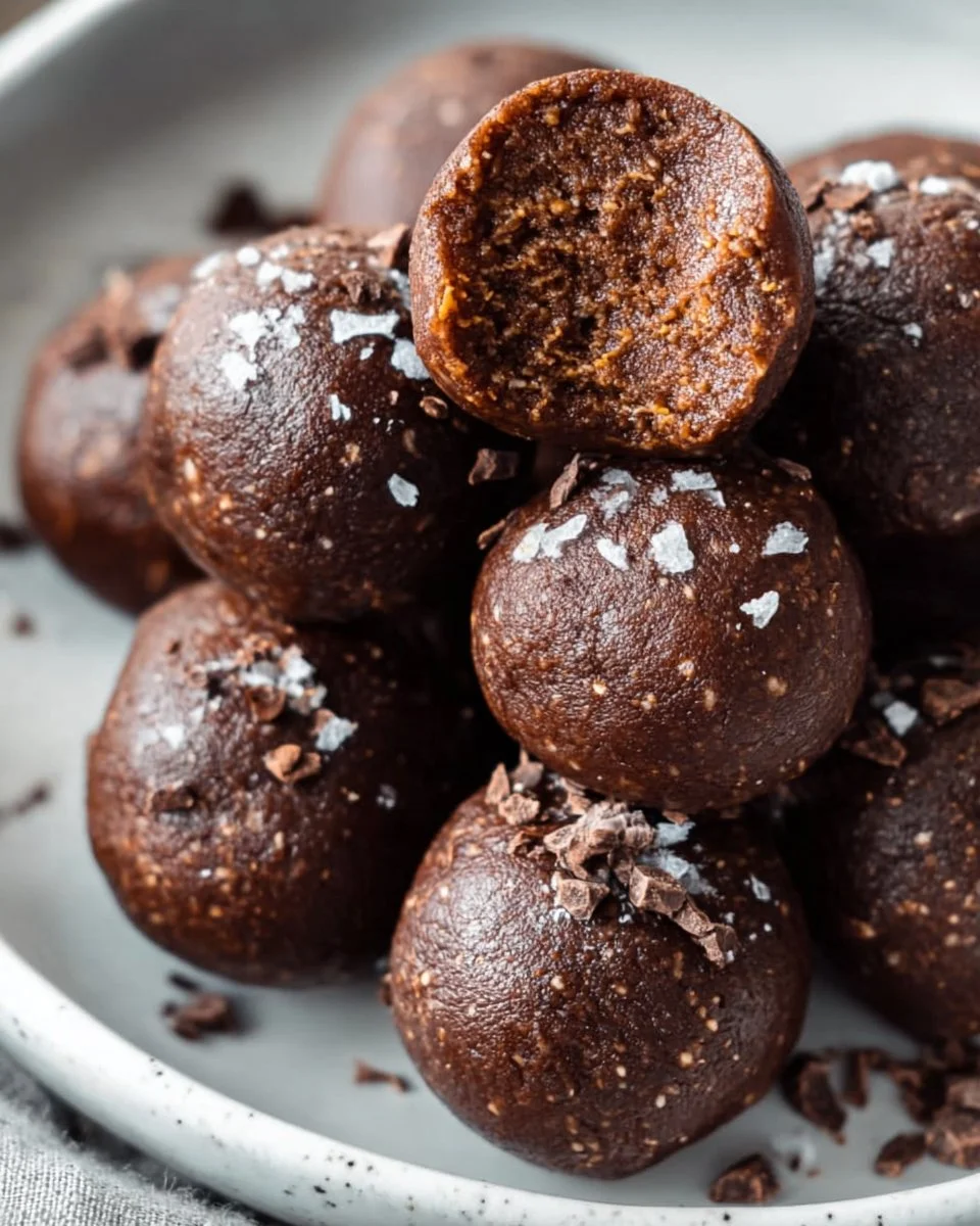 No bake brownie bites, a delicious and easy dessert recipe