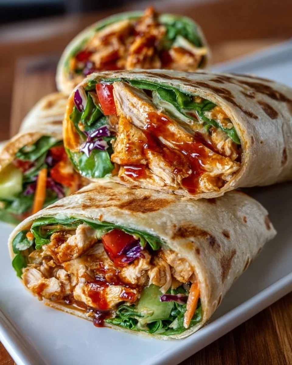 Healthy wrap for summer lunch routine to save time and boost sanity.