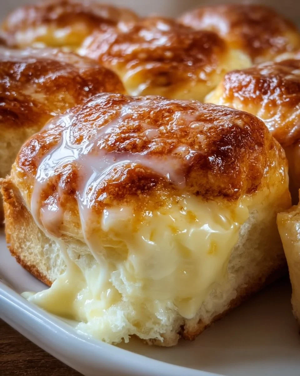 King's Hawaiian Cheesecake Danish with cream cheese filling on a wooden table