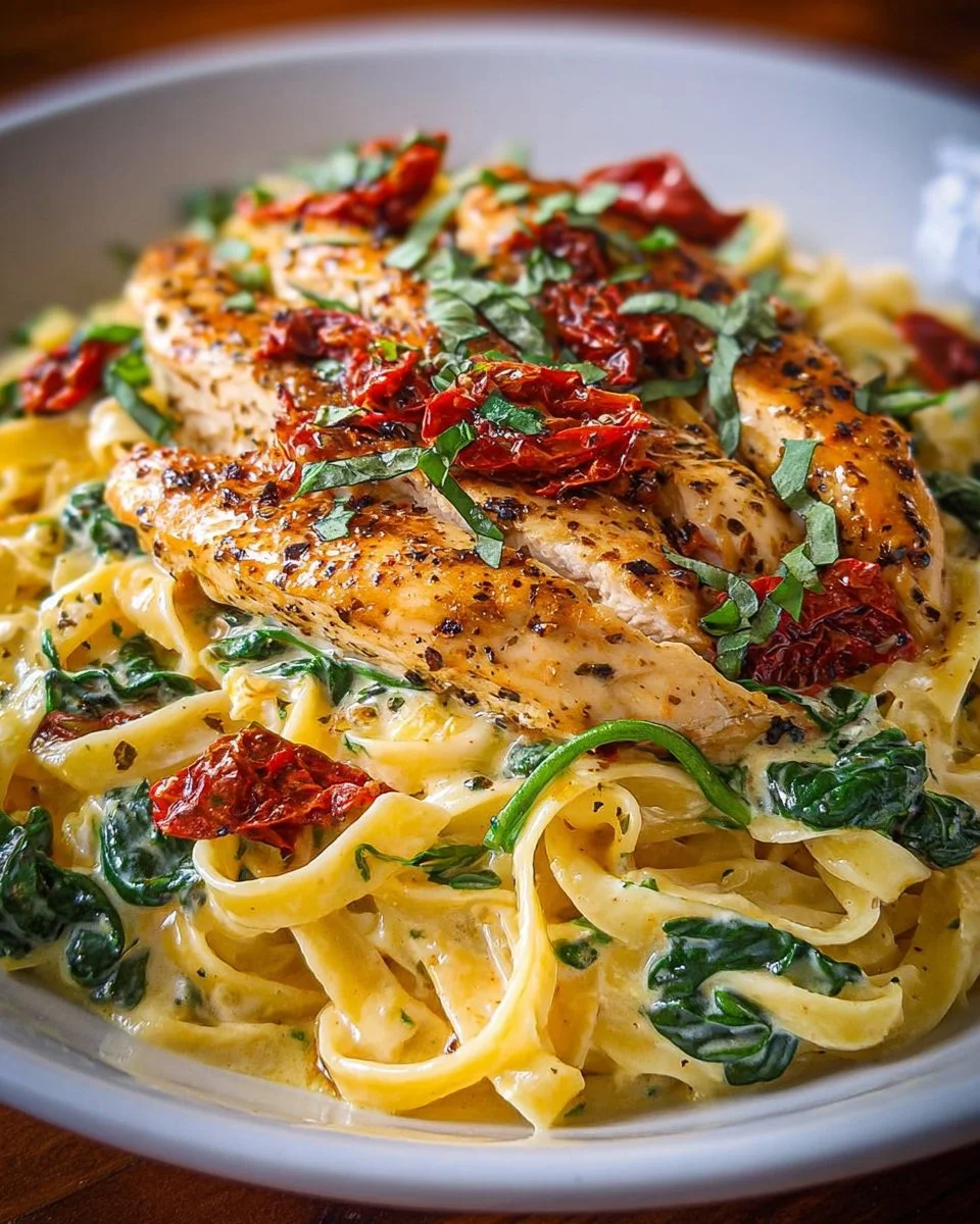 Delicious Marry Me Chicken Pasta featuring creamy sauce and tender chicken