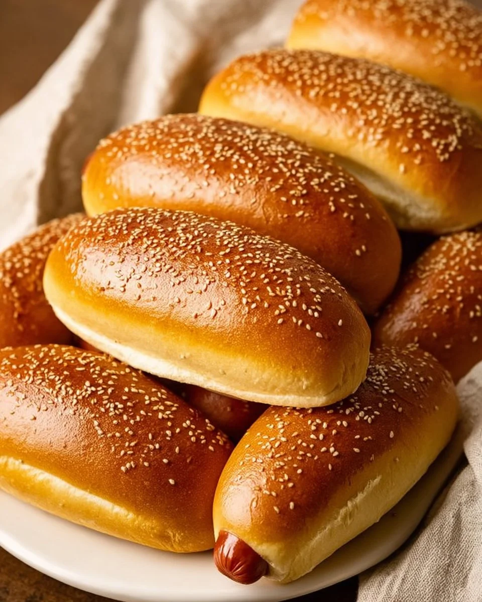 Delicious hot dog buns for summer grilling and picnics