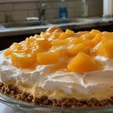 Peach Cool Whip Pie: Creamy, Juicy Bliss in Every Bite!